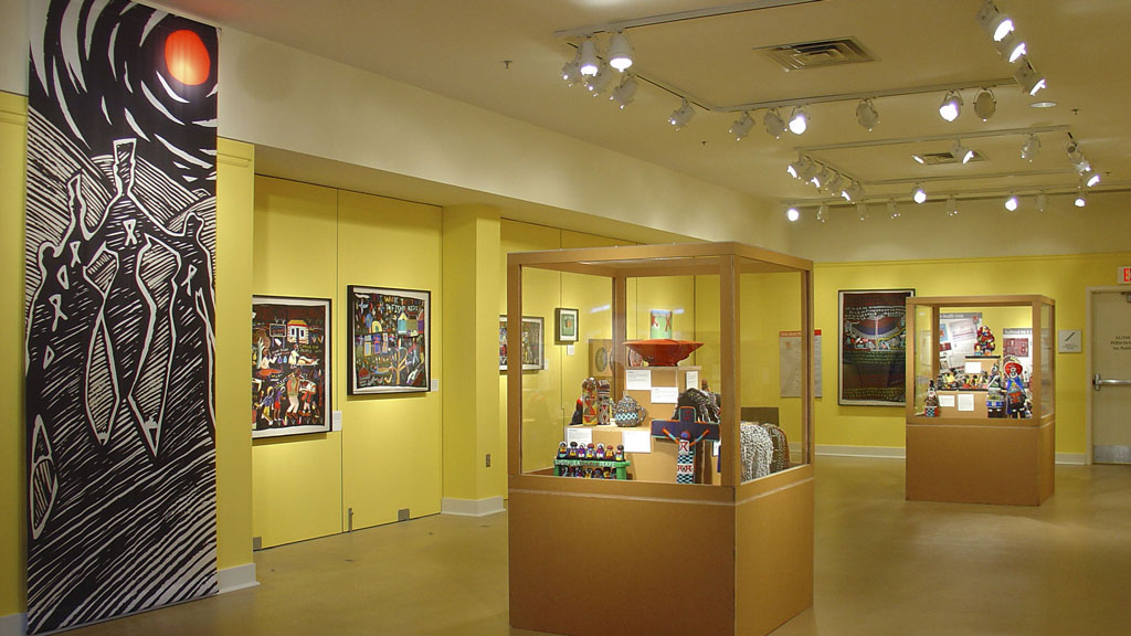 A photo of the Siyazama exhibit